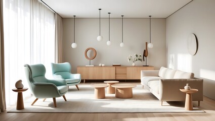 Cozy Contemporary Home Interior Design. 