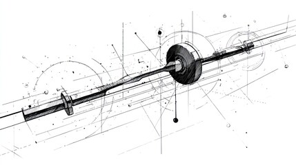 Mechanical design diagram