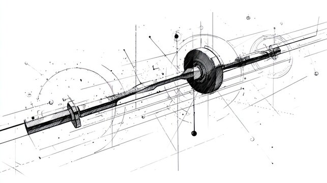 Mechanical design diagram