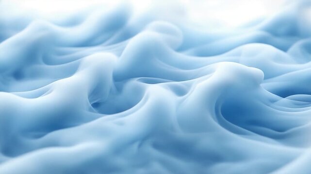 Close-up view of a blue ocean wave