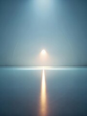 Minimalist background with a soft light source