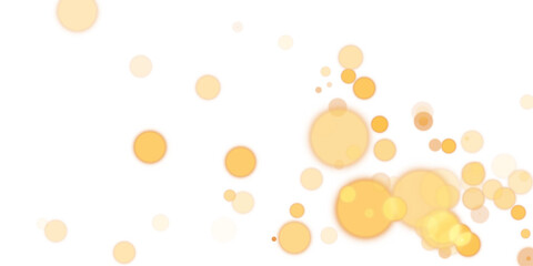Golden bokeh sparkle light overlay transparent PNG. © Василий Куриленко
