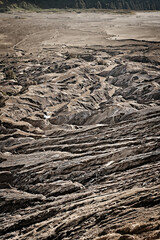 Lunar landforms near Mount Bromo