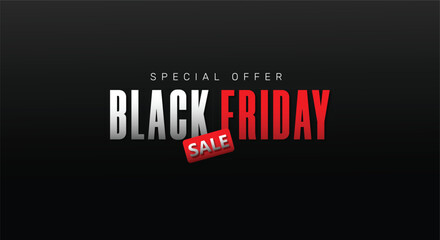 Black friday sale special offer promotion discount event advertisement poster