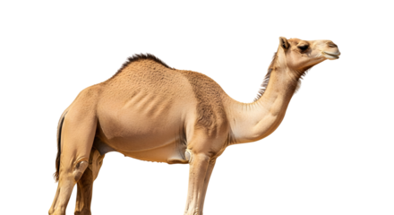 Majestic camel standing tall, a symbol of resilience and endurance in arid lands showcasing desert travel adventure, wildlife, and cultural heritage