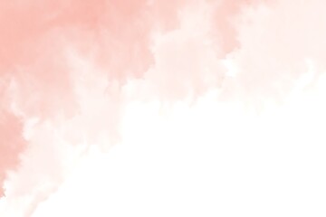 Soft pastel watercolor wash with blended peachy pink and cream tones creating an abstract textured background