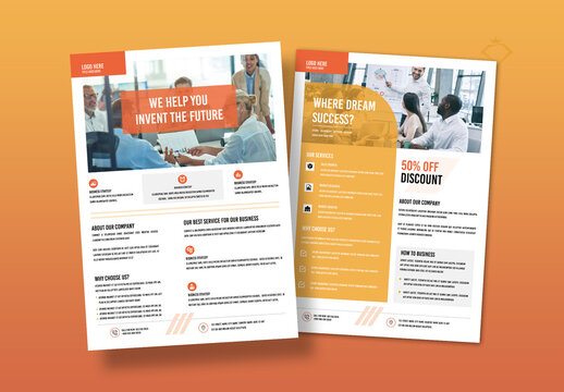 Corporate Business Flyer Layout