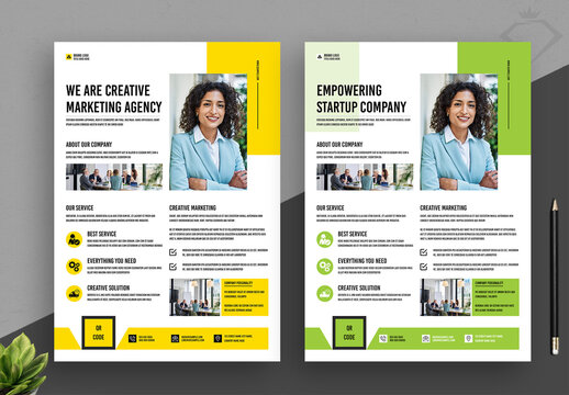 Creative Corporate Flyer Layout