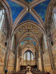 Fototapeta premium interior of the cathedral of st james in sibenik croatia
