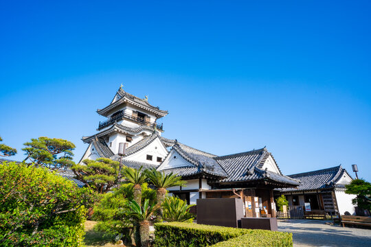 高知城の風景（高知市）