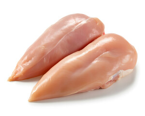Fresh chicken breasts on a white surface ready for healthy cooking inspiration, showcasing premium quality poultry for delicious family meals and recipes