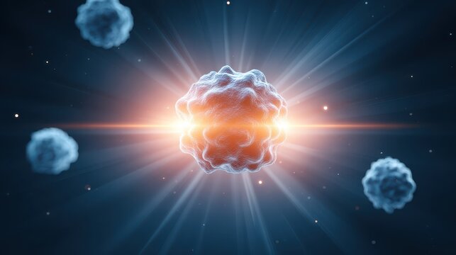 The benefits of fasting or intermittent fasting can help reduce bad or cancerous cells and improve overall body function. Concept.