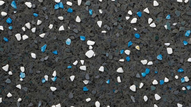 blue water drops on the water surface