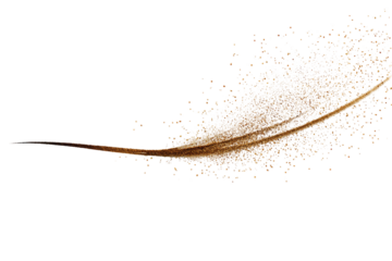 A digital artistic rendering of a golden feather, with a dark background for contrast