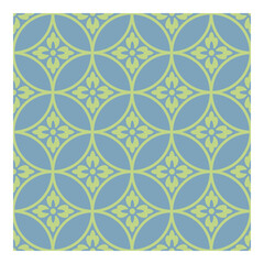 Chinese traditional vector pattern with seamless stitching, designed for prints, Seamless floral pattern, illustrations, packaging, wall art, fabrics, home decoration	