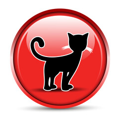 domestic animal shop button.ai