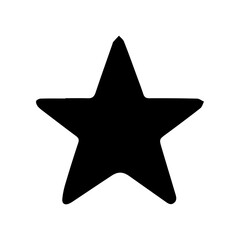 Obraz premium Star Shapes and Sparkle Icons in Bold Style