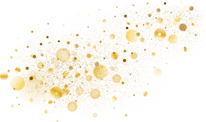 The dust sparks and golden stars shine with special light. Vector sparkles on a transparent background. . Stock royalty free vector illustration. PNG magical golden dust with glowing particles shine