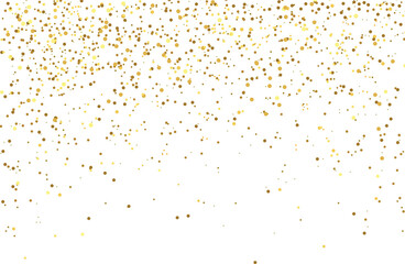 The dust sparks and golden stars shine with special light. Vector sparkles on a transparent background. . Stock royalty free vector illustration. PNG magical golden dust with glowing particles shine