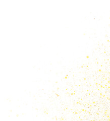 The dust sparks and golden stars shine with special light. Vector sparkles on a transparent background. . Stock royalty free vector illustration. PNG magical golden dust with glowing particles shine