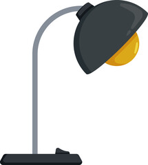 Illustration of a Desk Lamp