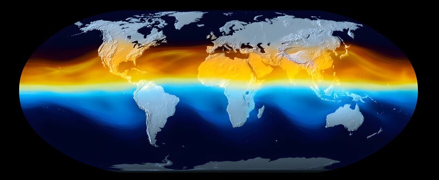The la nina anomalies affect worldwide climate shifts and sea temperature changes.