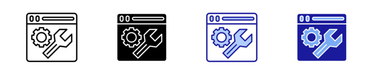 Setting   Icon Set Multiple Style Collection