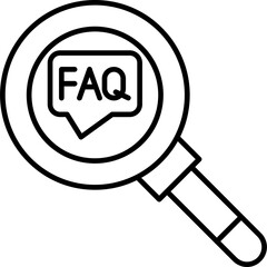 FAQ Search Filters Icon