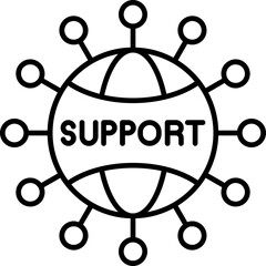 International Support Icon