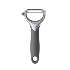 Y-shaped vegetable peeler isolated