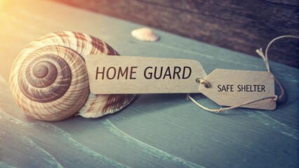 A layered shell forming home protection safety concept