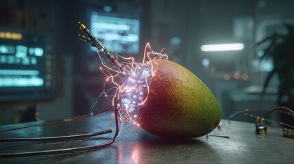 Mango augmented with futuristic technology