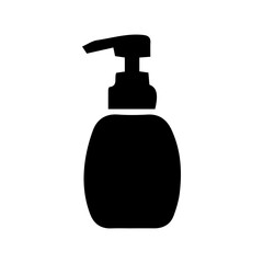 Pump-Style Bottle for Liquid Hand Soap or Sanitizer Icon