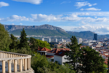View of Split from Marjan Viewpoint, Croatia