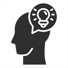 Creativity Icon Single Vector Collection 