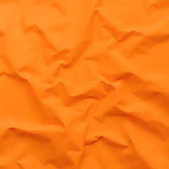 Wrinkled Oranye Paper Texture