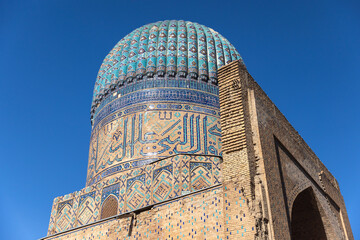 Bibi-Khanym Mosque exterior, Samarkand, Uzbekistan