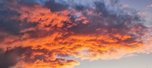 Red Sky. Bijeljina, Republika Srpska, Bosnia and Herzegovina