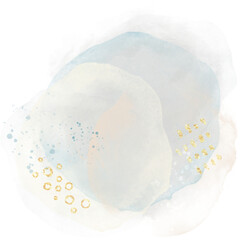 watercolor blend seamlessly on textured waterpaint texture Watercolor Spotfluid acrylic painting with golden veins, Abstract paint with blue and gold swirls