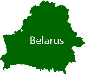 Belarus Map Design Vector Stock Photo