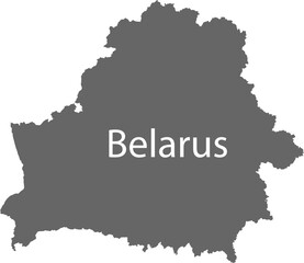 Belarus Map Design Vector Stock Photo