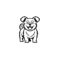 Naklejka premium Detailed silhouette of a mosquito with wings and legs