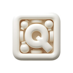 search icon, PNG,isolated,no background,assets,3d,clay,render,illustration,toycore
