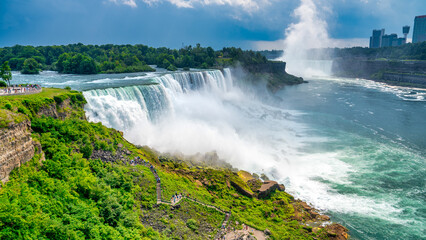 Niagara Falls n the american side