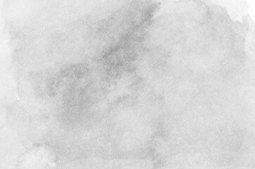 Gray abstract background in watercolor