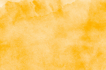 Abstract light yellow watercolor for background.