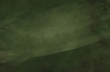 Hand painted green watercolor background.