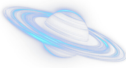 Universe Planets PNG Set for Astronomy and Space Design.