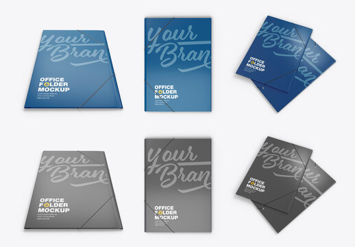 Office Folder Mockup
