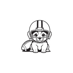 Obraz premium Cute cartoon pony with a flowing mane